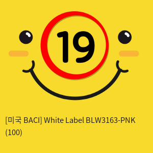 [미국 BACI] White Label BLW3163-PNK (100)